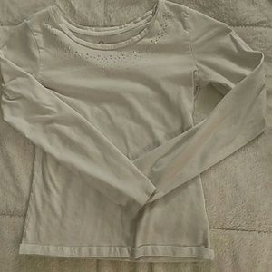 A white long sleeve shirt